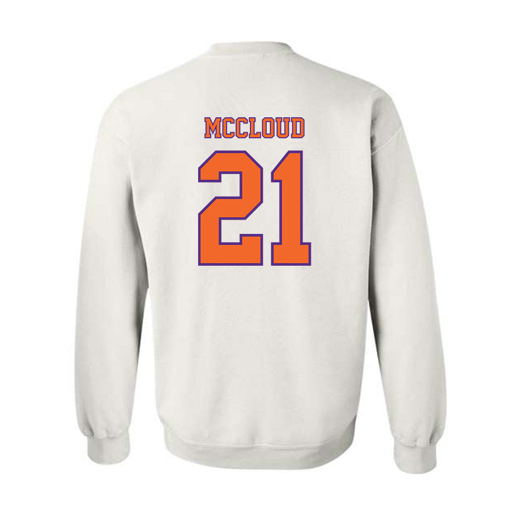 Clemson - NCAA Football : Kobe McCloud - Replica Shersey Crewneck Sweatshirt-1