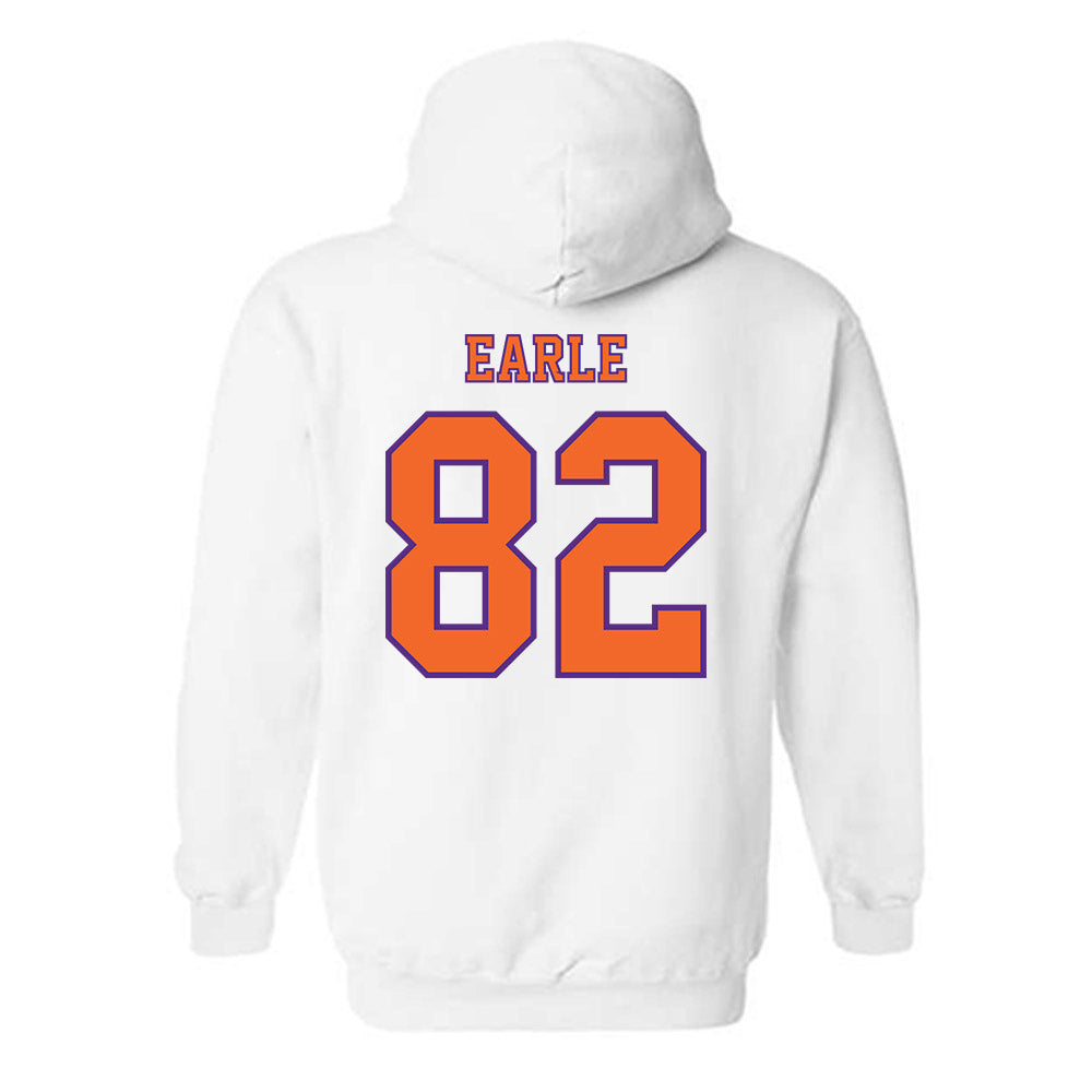 Clemson - NCAA Football : Sam Earle - Replica Shersey Hooded Sweatshirt-1