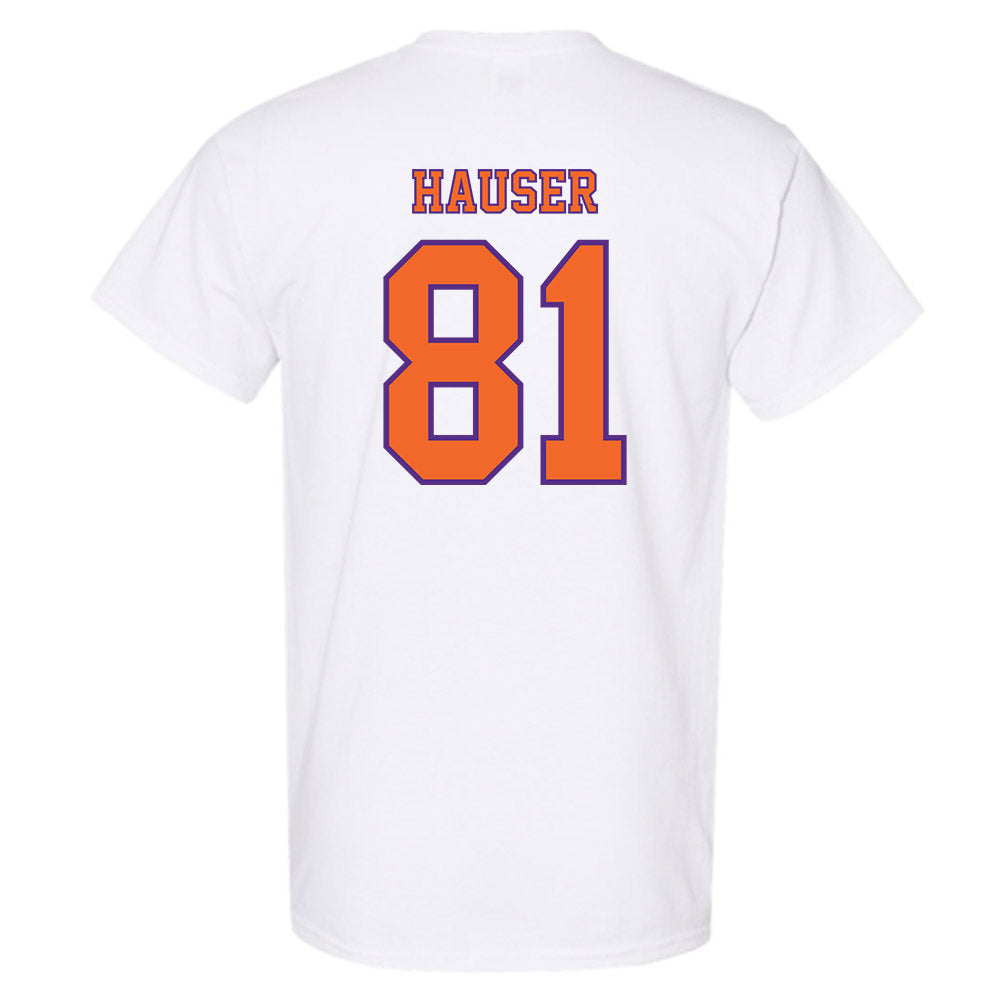 Clemson - NCAA Football : Nolan Hauser - Replica Shersey T-Shirt-1