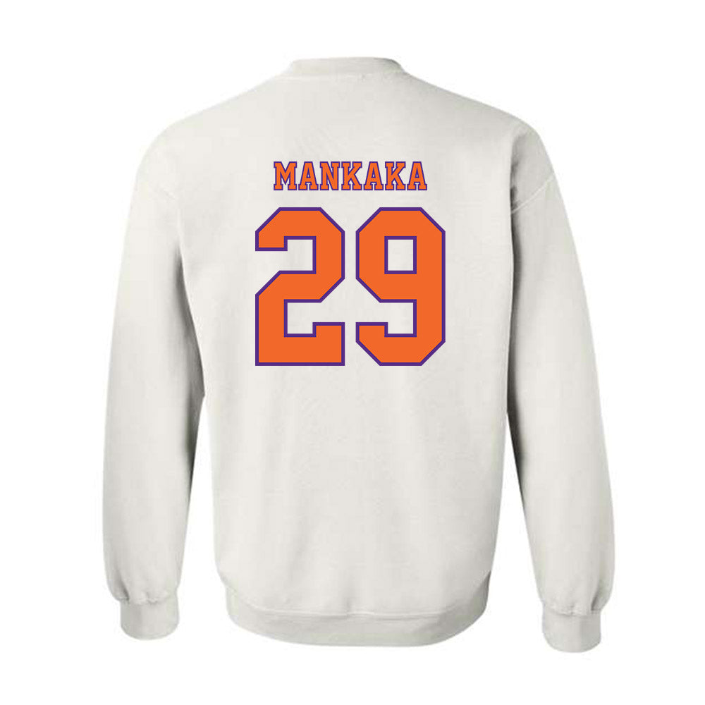 Clemson - NCAA Football : Mike Mankaka - Replica Shersey Crewneck Sweatshirt-1