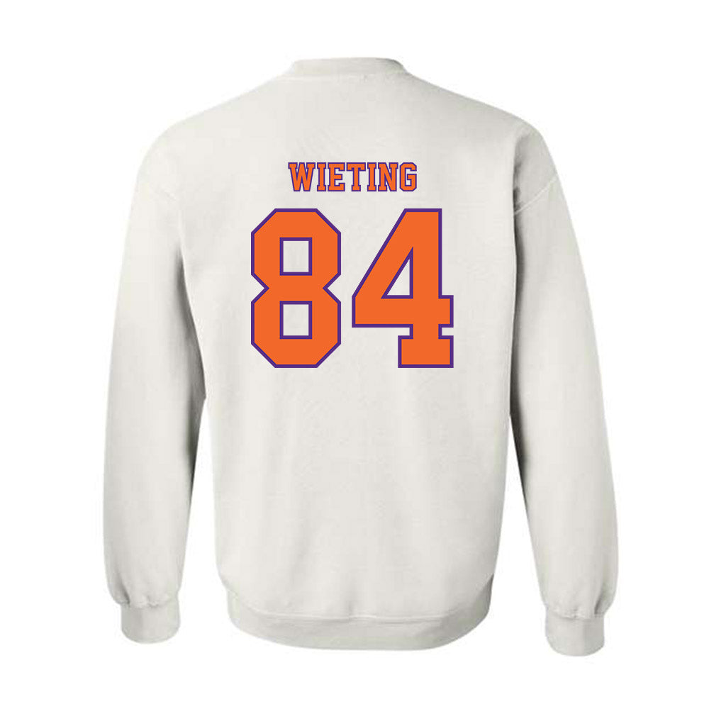 Clemson - NCAA Football : Avery Wieting - Replica Shersey Crewneck Sweatshirt-1