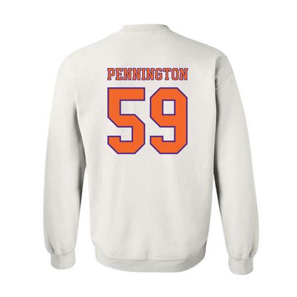 Clemson - NCAA Football : Dietrick Pennington - Replica Shersey Crewneck Sweatshirt-1