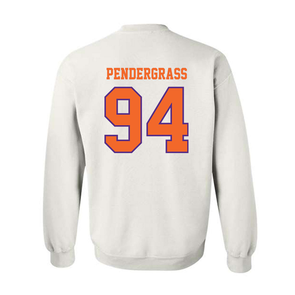 Clemson - NCAA Football : Chapman Pendergrass - Replica Shersey Crewneck Sweatshirt-1
