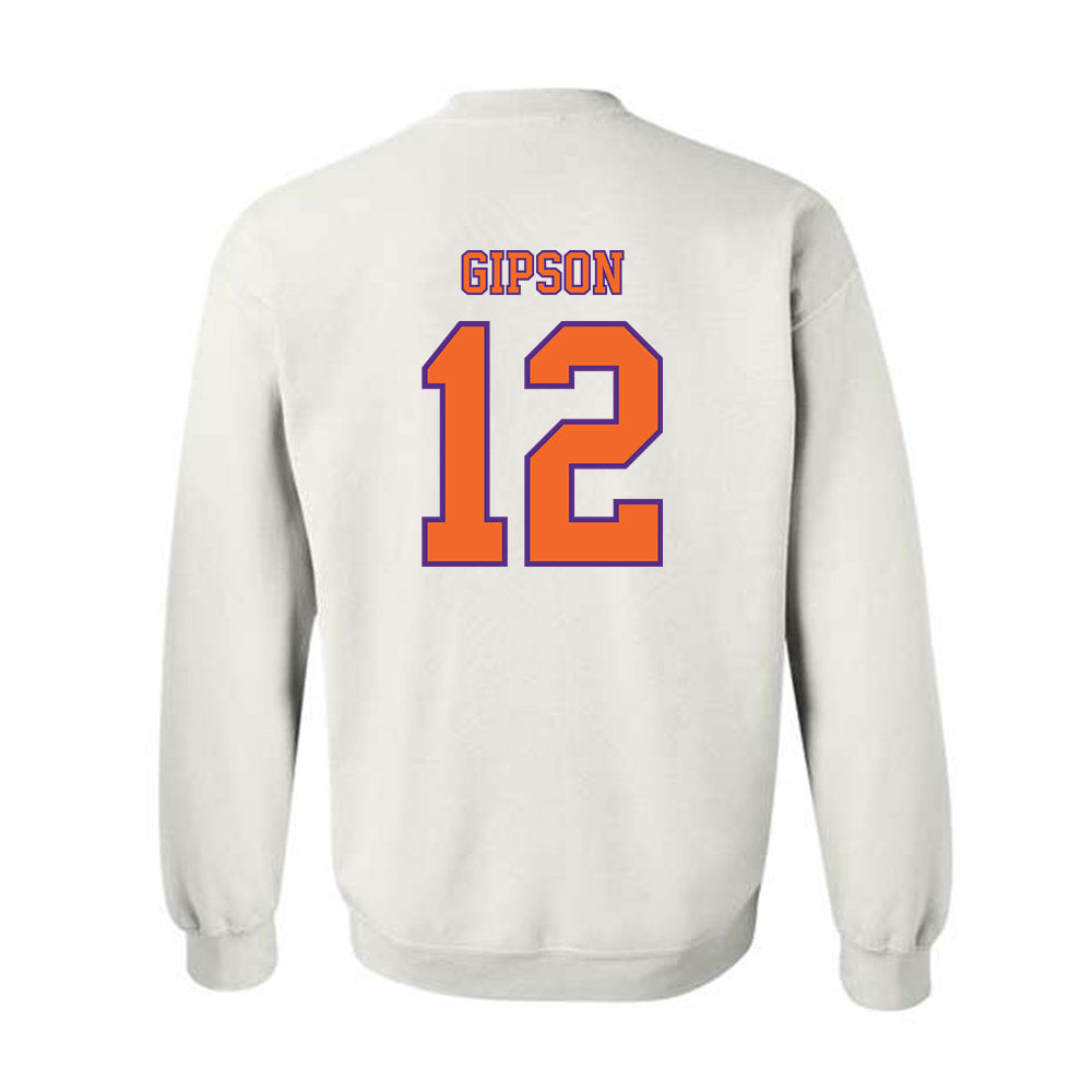 Clemson - NCAA Football : Corian Gipson - Replica Shersey Crewneck Sweatshirt-1