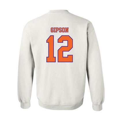 Clemson - NCAA Football : Corian Gipson - Replica Shersey Crewneck Sweatshirt-1