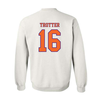 Clemson - NCAA Football : Cade Trotter - Replica Shersey Crewneck Sweatshirt-1