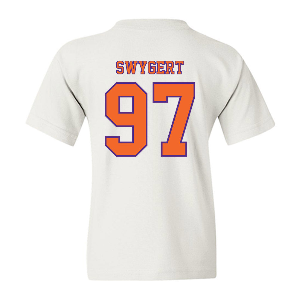 Clemson - NCAA Football : Patrick Swygert - Replica Shersey Youth T-Shirt-1