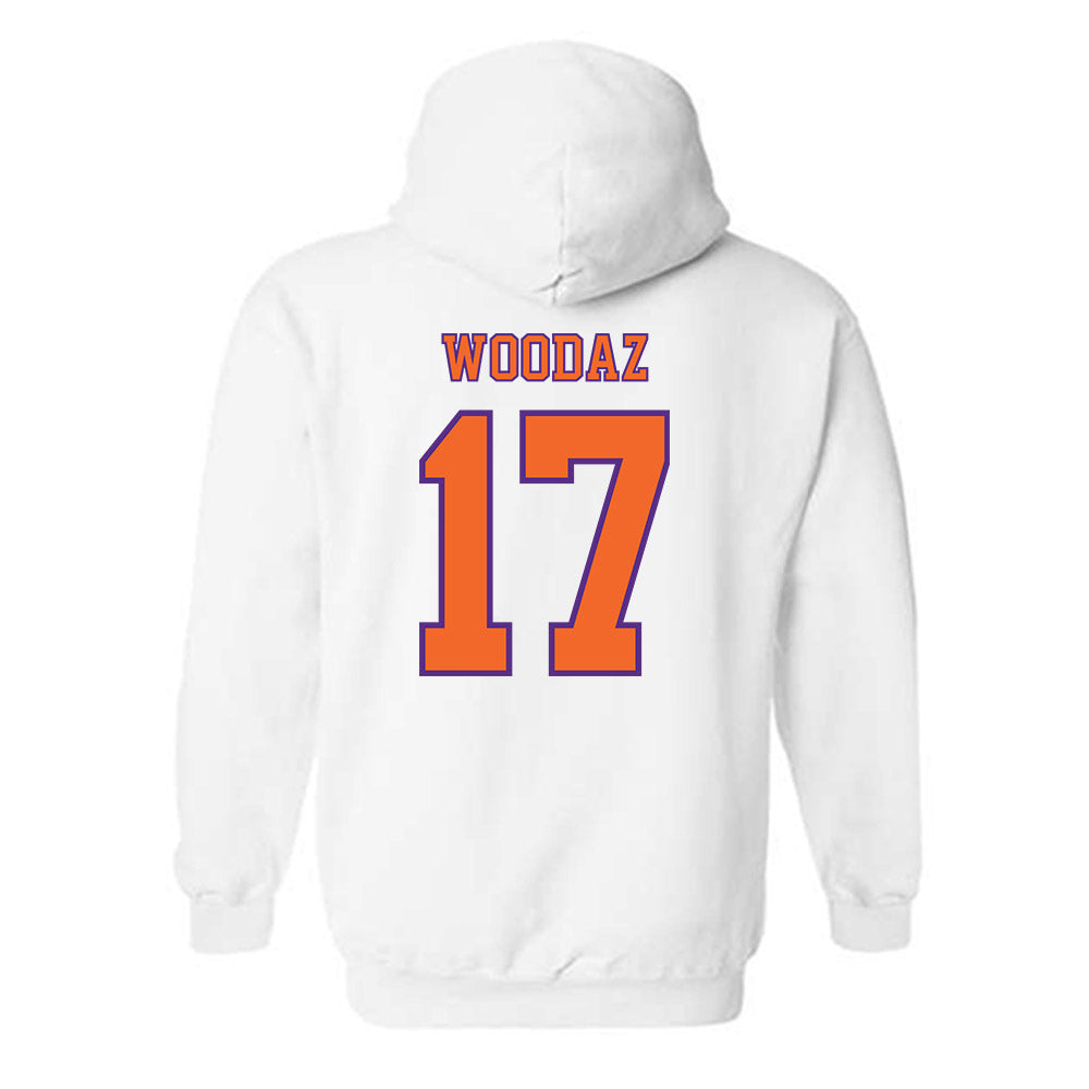 Clemson - NCAA Football : Wade Woodaz - Replica Shersey Hooded Sweatshirt-1