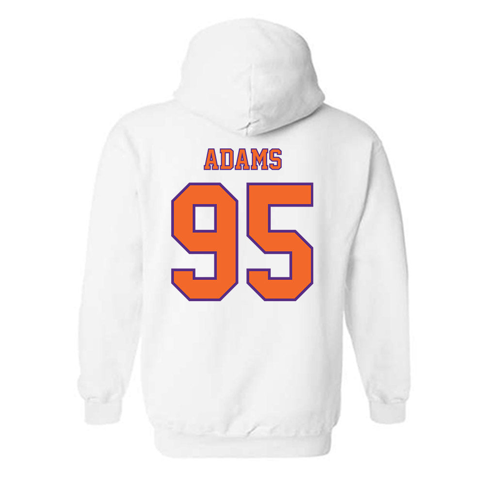 Clemson - NCAA Football : Amare Adams - Replica Shersey Hooded Sweatshirt-1