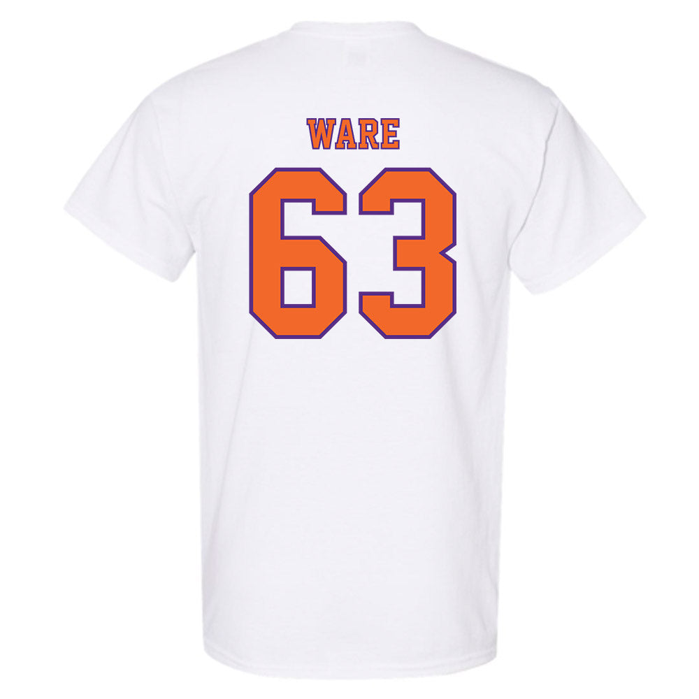 Clemson - NCAA Football : Easton Ware - Replica Shersey T-Shirt-1