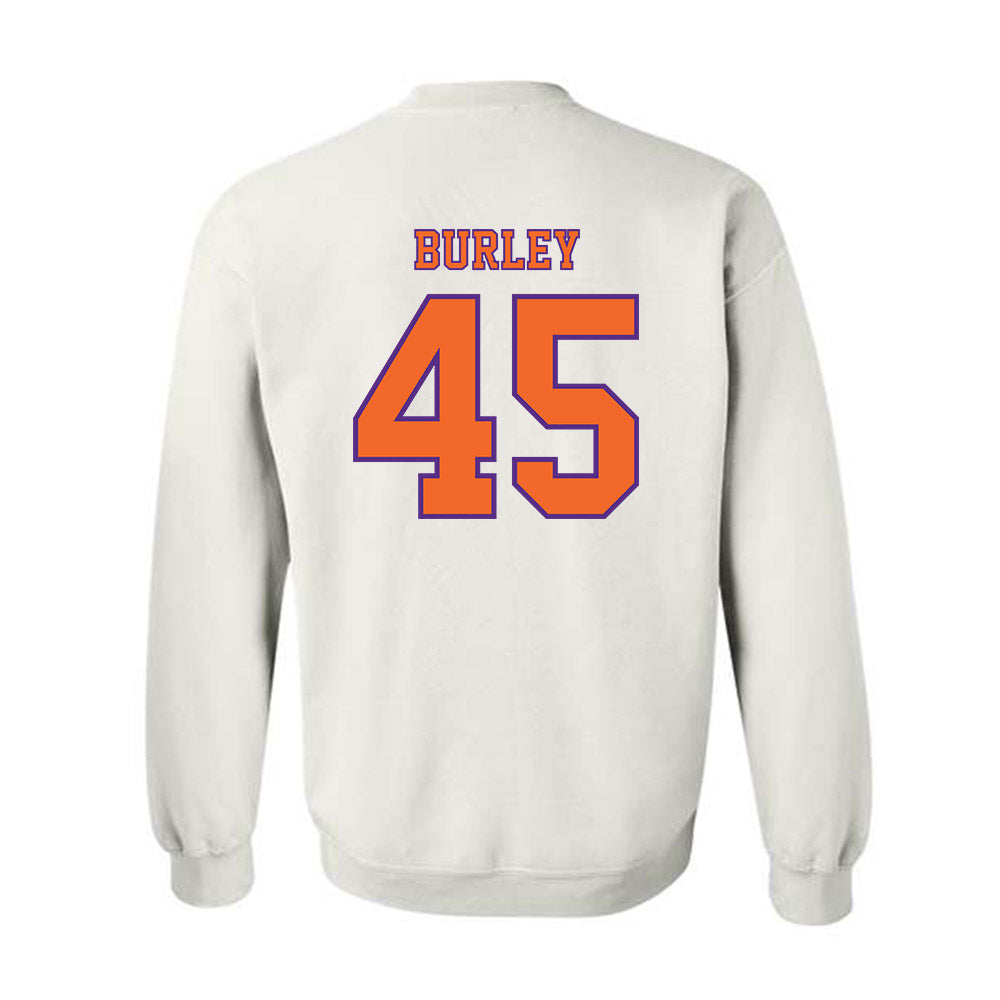 Clemson - NCAA Football : Vic Burley - Replica Shersey Crewneck Sweatshirt-1