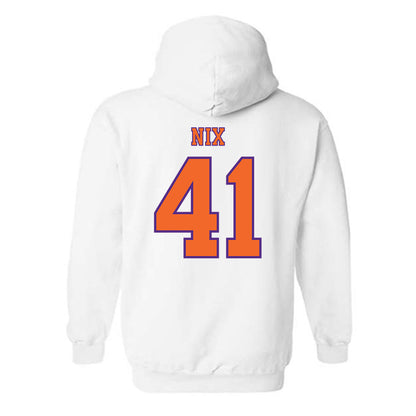 Clemson - NCAA Football : Caleb Nix - Replica Shersey Hooded Sweatshirt