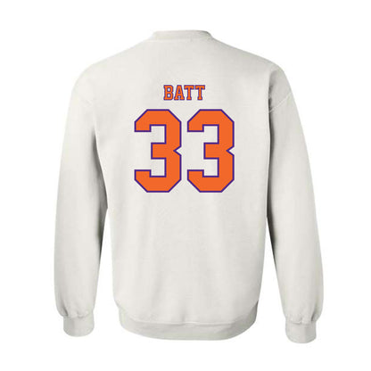 Clemson - NCAA Football : Griffin Batt - Replica Shersey Crewneck Sweatshirt-1