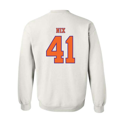 Clemson - NCAA Football : Caleb Nix - Replica Shersey Crewneck Sweatshirt