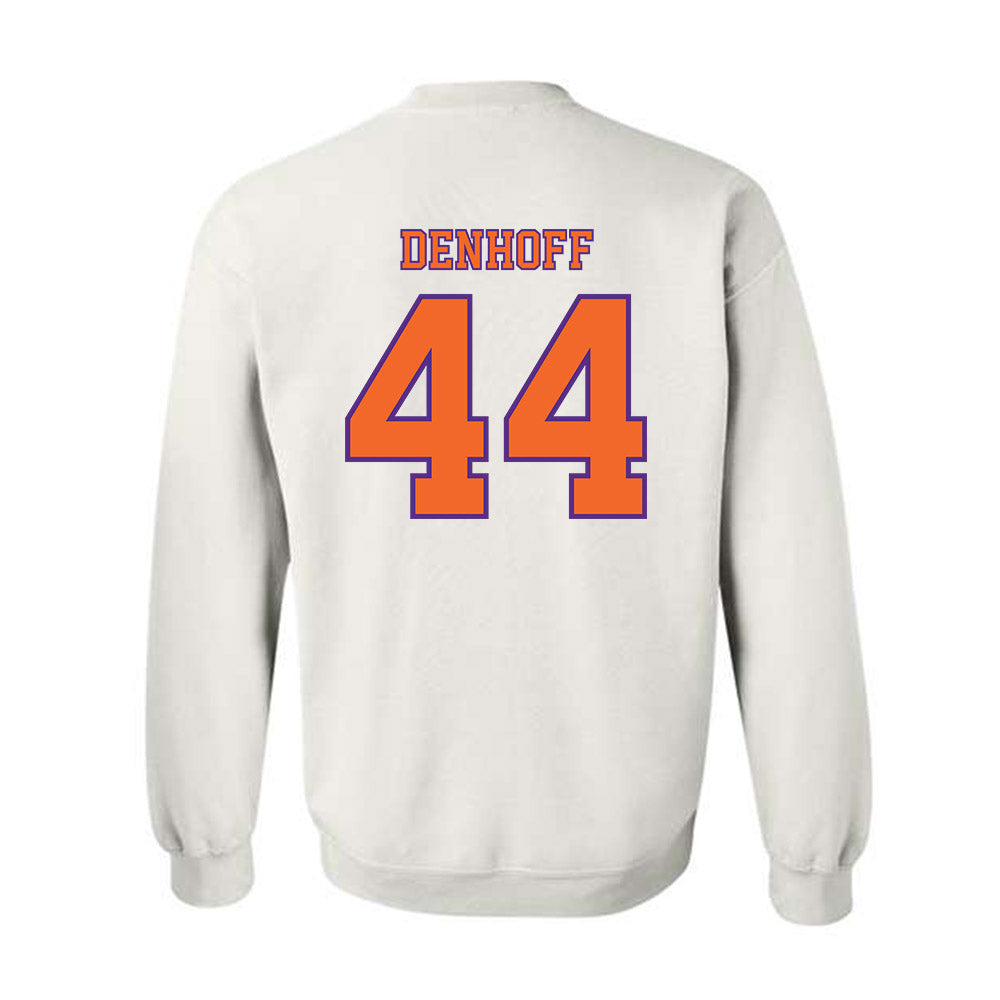 Clemson - NCAA Football : Cade Denhoff - Replica Shersey Crewneck Sweatshirt-1
