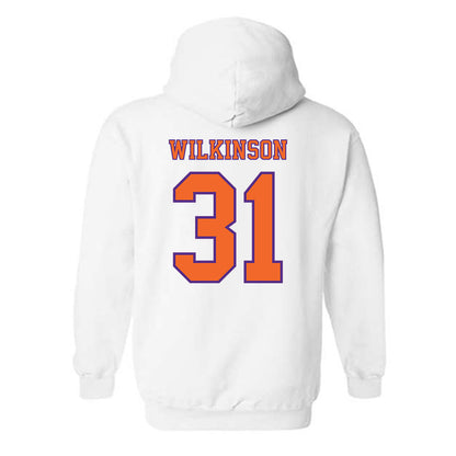 Clemson - NCAA Football : Joe Wilkinson - Replica Shersey Hooded Sweatshirt-1