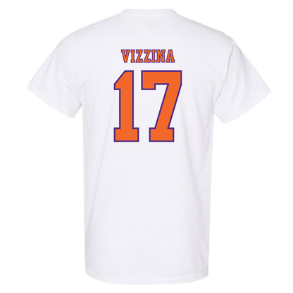 Clemson - NCAA Football : Christopher Vizzina - Replica Shersey T-Shirt-1