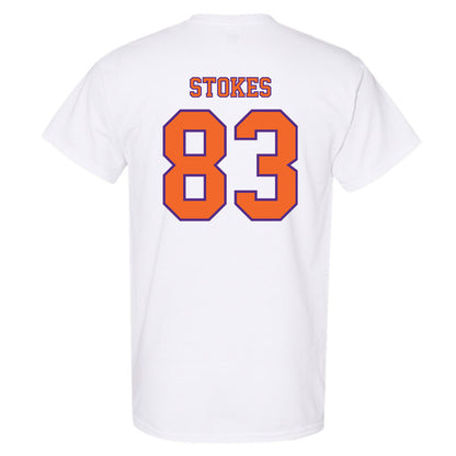 Clemson - NCAA Football : Ethan Stokes - Replica Shersey T-Shirt-1