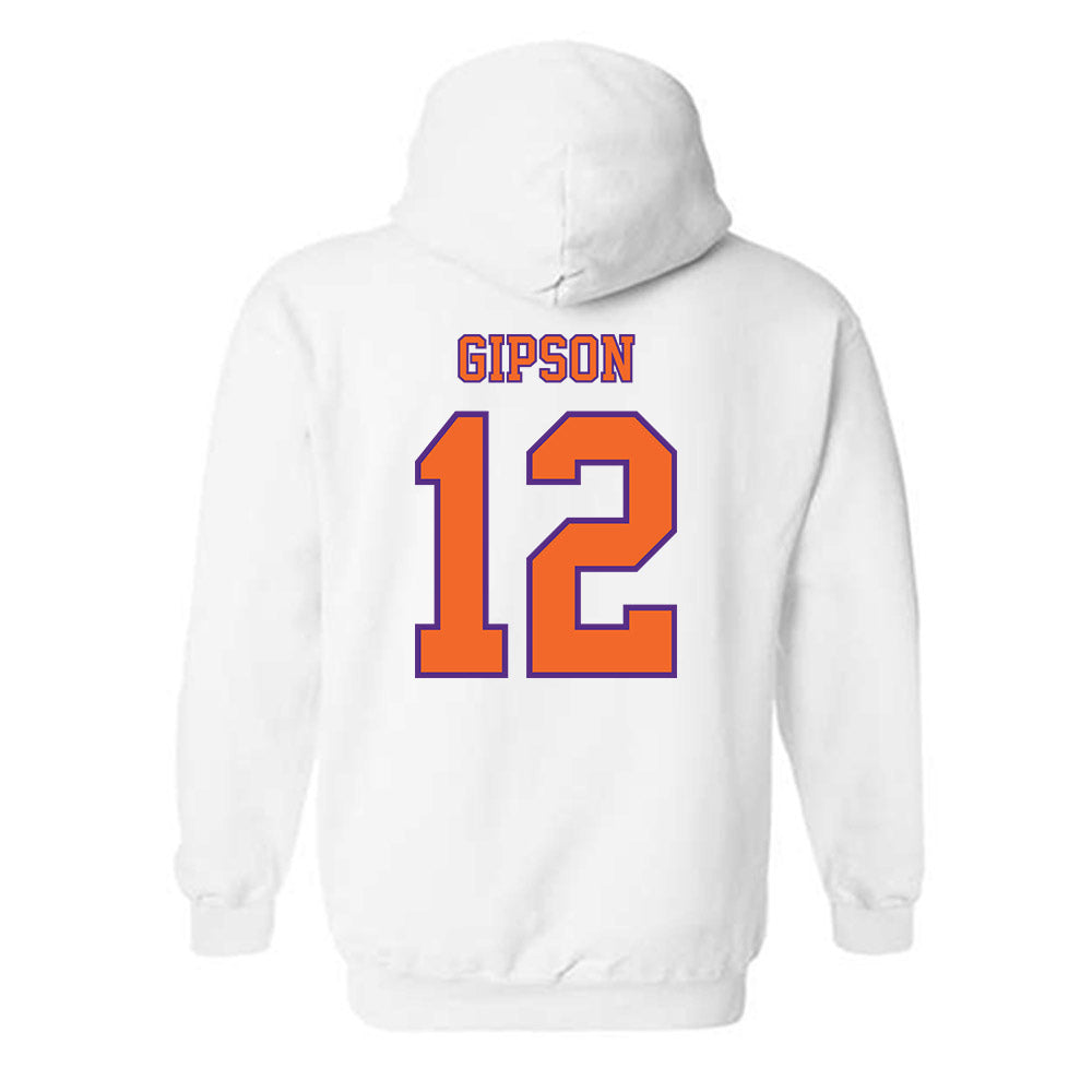 Clemson - NCAA Football : Corian Gipson - Replica Shersey Hooded Sweatshirt-1