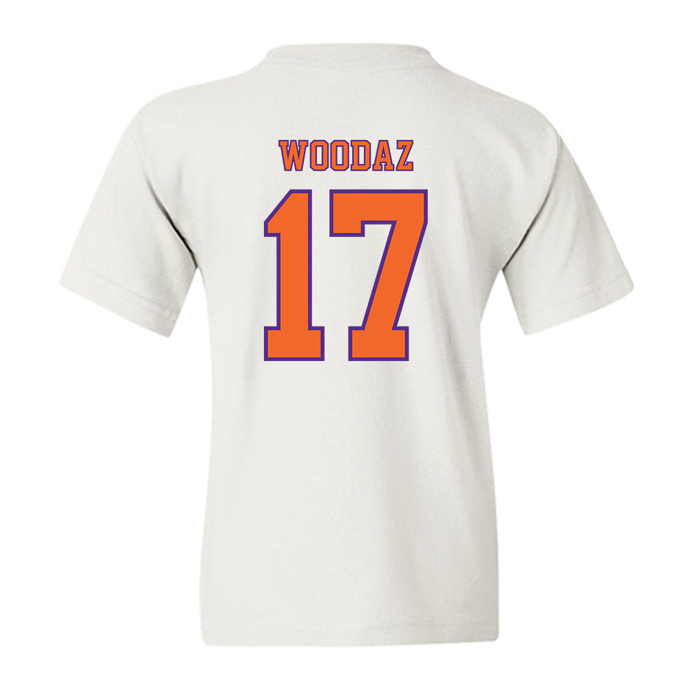 Clemson - NCAA Football : Wade Woodaz - Replica Shersey Youth T-Shirt-1