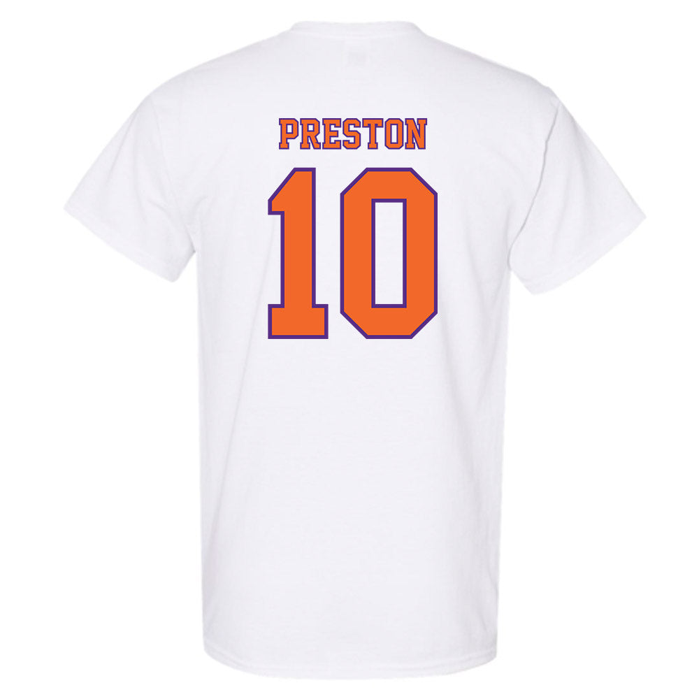 Clemson - NCAA Football : juju preston - Replica Shersey T-Shirt-1