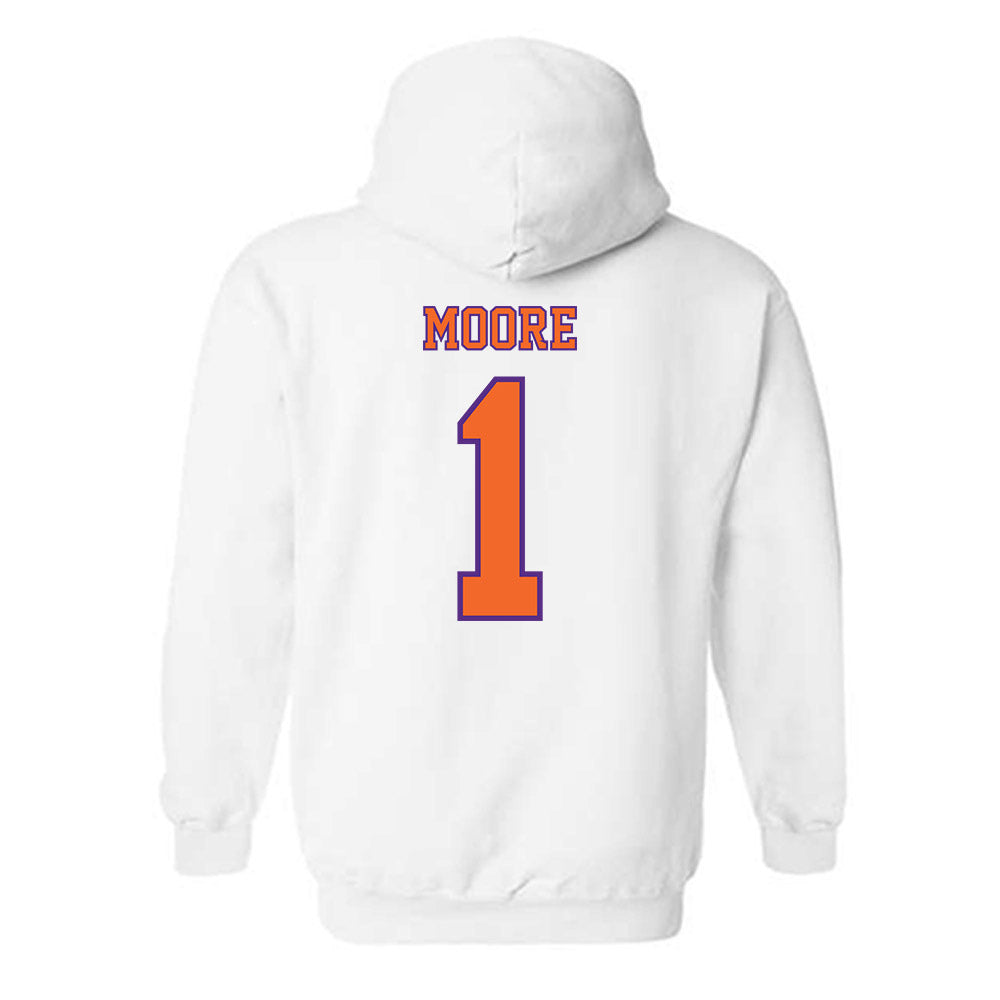 Clemson - NCAA Football : T.J. Moore - Replica Shersey Hooded Sweatshirt-1