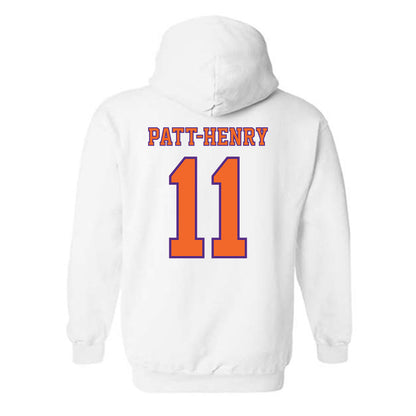 Clemson - NCAA Football : Olsen Patt-Henry - Replica Shersey Hooded Sweatshirt-1