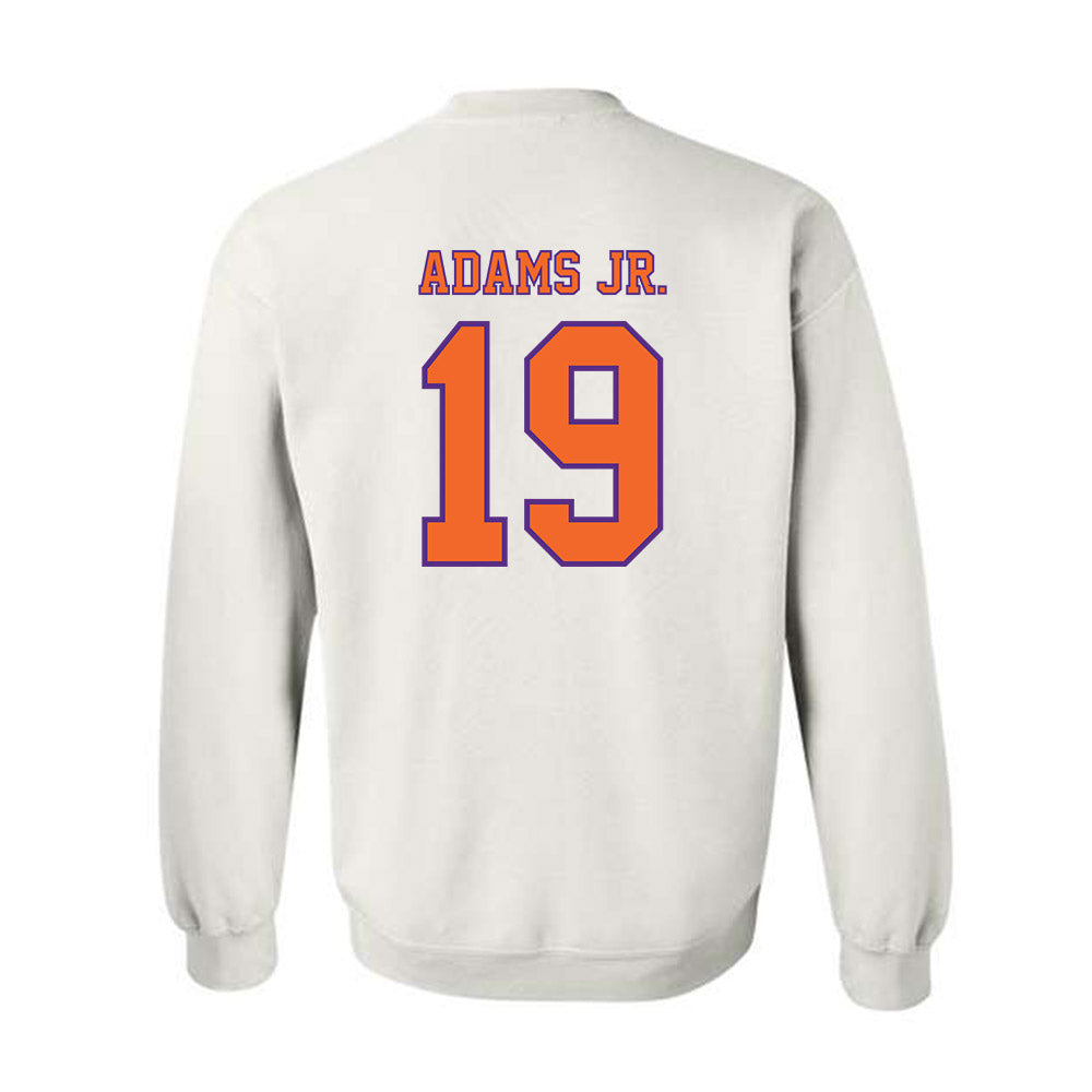 Clemson - NCAA Football : Keith Adams Jr. - Replica Shersey Crewneck Sweatshirt-1