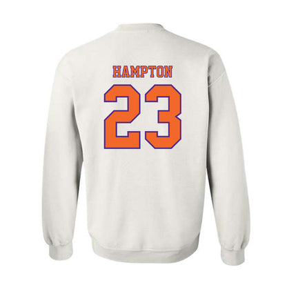 Clemson - NCAA Football : Ashton Hampton - Replica Shersey Crewneck Sweatshirt-1