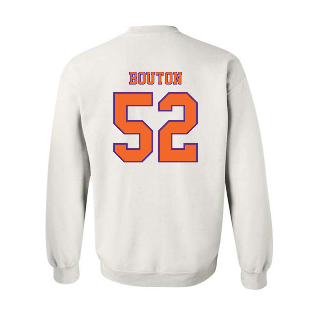 Clemson - NCAA Football : William Bouton - Replica Shersey Crewneck Sweatshirt
