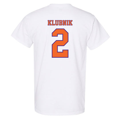 Clemson - NCAA Football : Cade Klubnik - Replica Shersey T-Shirt-1