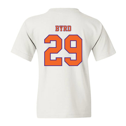 Clemson - NCAA Football : Chase Byrd - Replica Shersey Youth T-Shirt-1