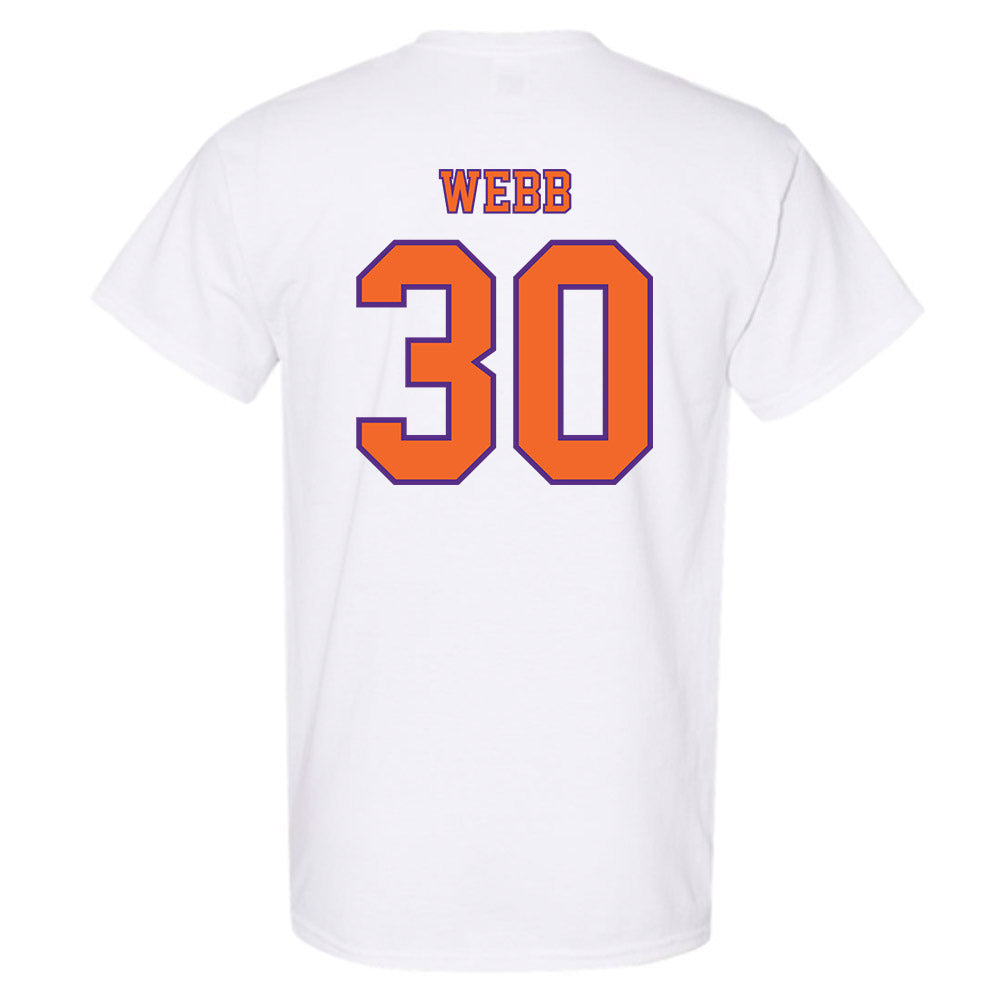 Clemson - NCAA Football : Kylen Webb - Replica Shersey T-Shirt-1