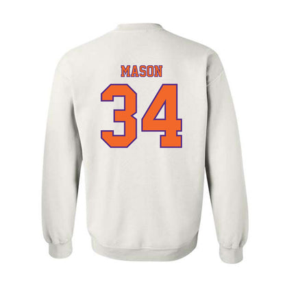 Clemson - NCAA Football : Armon Mason - Replica Shersey Crewneck Sweatshirt-1