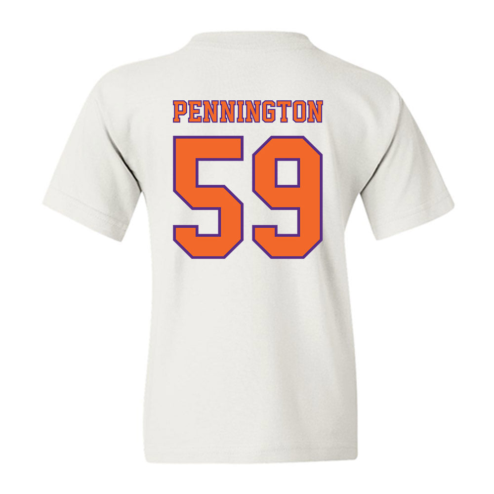 Clemson - NCAA Football : Dietrick Pennington - Replica Shersey Youth T-Shirt-1