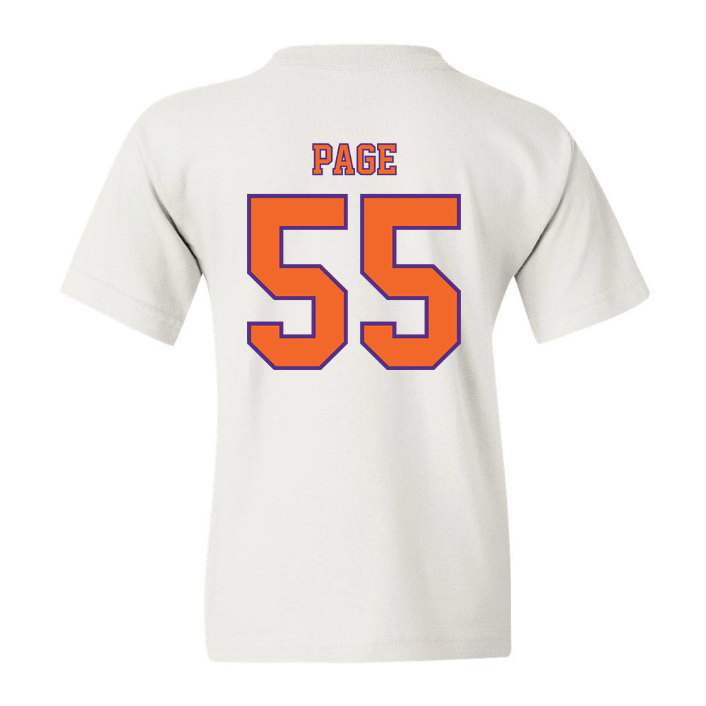 Clemson - NCAA Football : Payton Page - Replica Shersey Youth T-Shirt
