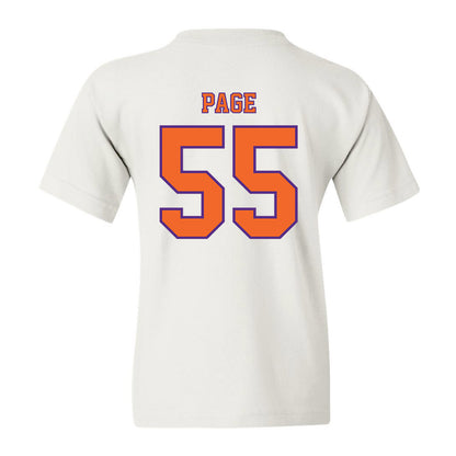 Clemson - NCAA Football : Payton Page - Replica Shersey Youth T-Shirt