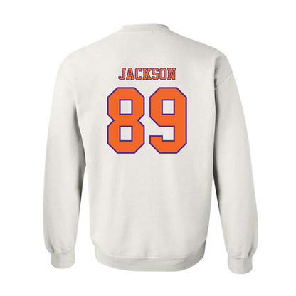 Clemson - NCAA Football : Zach Jackson - Replica Shersey Crewneck Sweatshirt-1