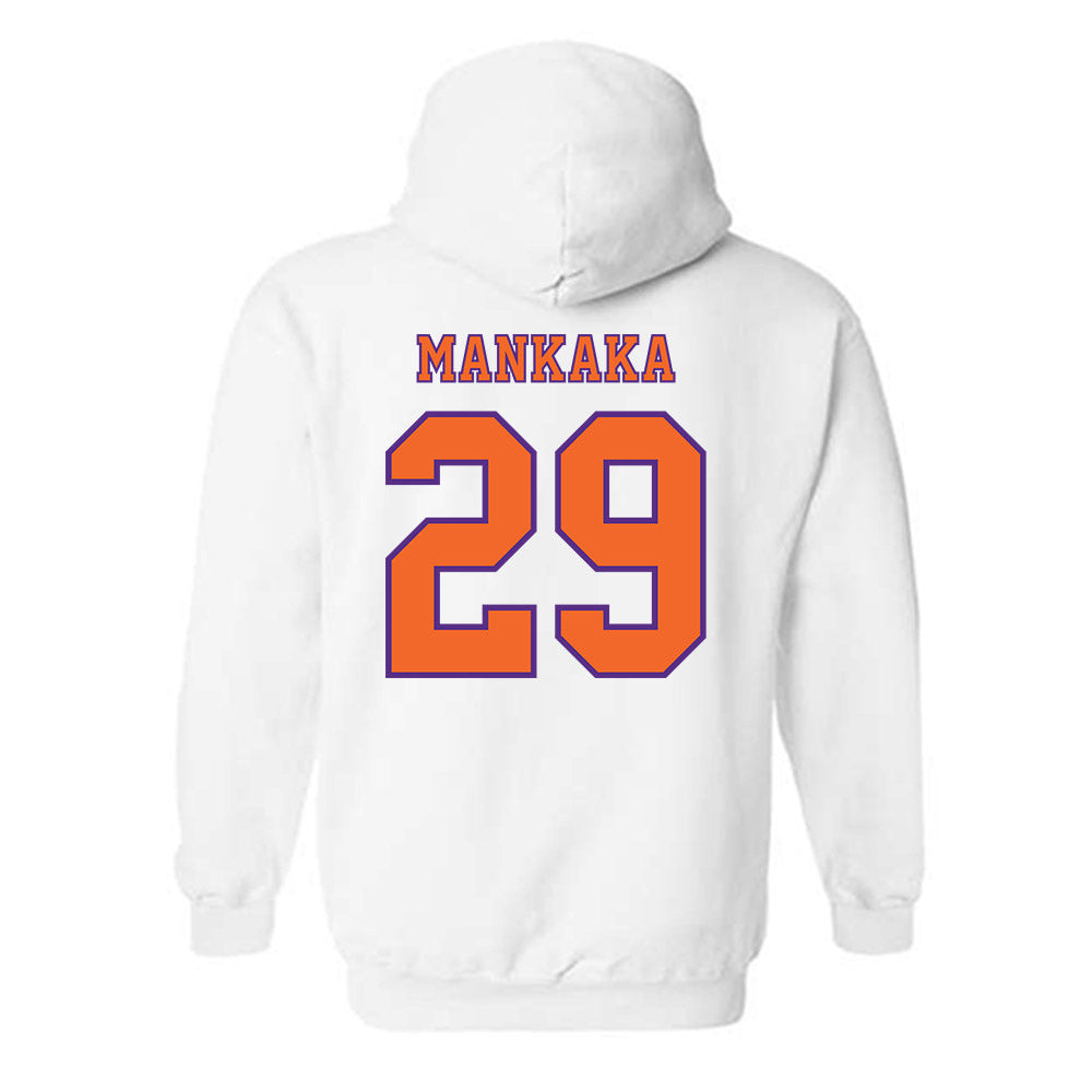 Clemson - NCAA Football : Mike Mankaka - Replica Shersey Hooded Sweatshirt-1