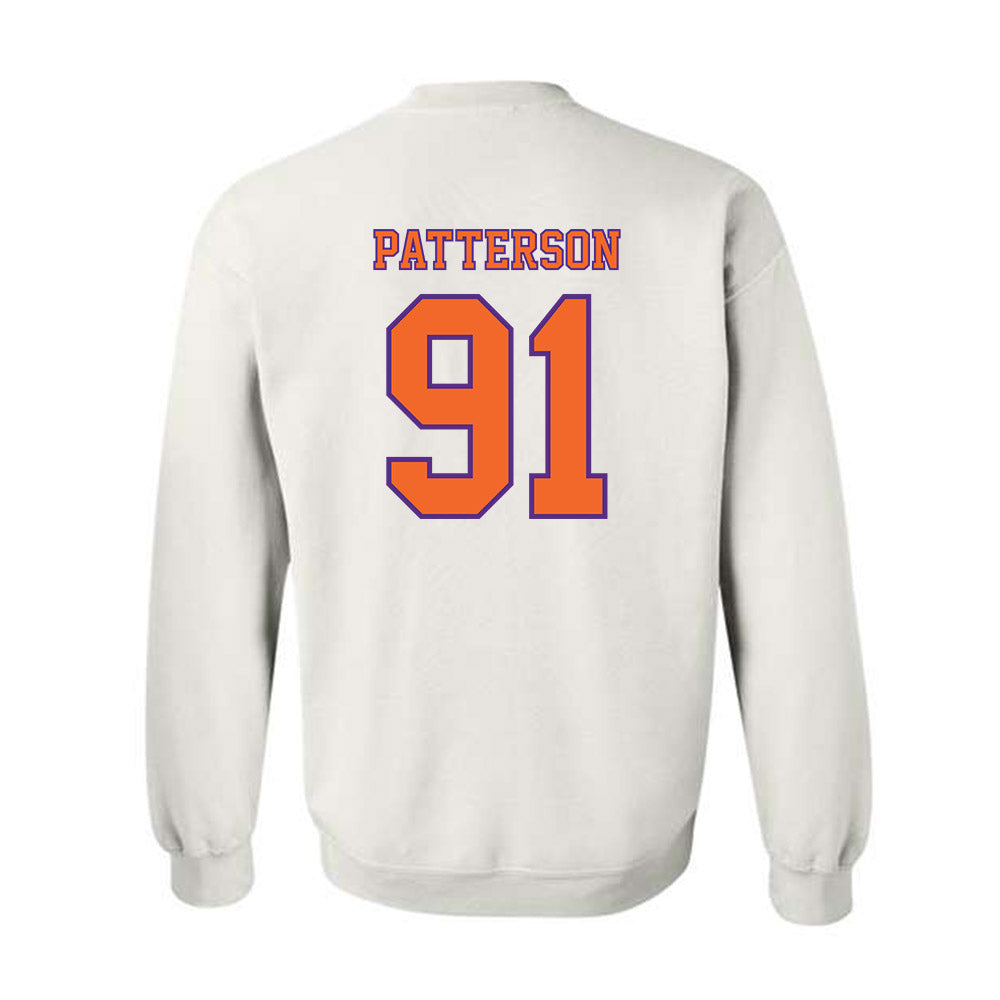 Clemson - NCAA Football : Zaire Patterson - Replica Shersey Crewneck Sweatshirt