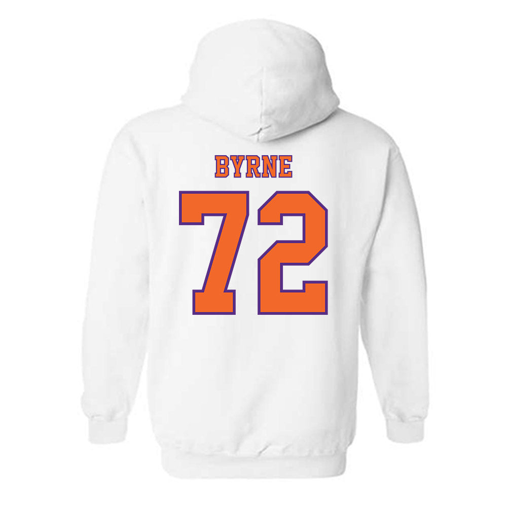 Clemson - NCAA Football : Rowan Byrne - Replica Shersey Hooded Sweatshirt-1