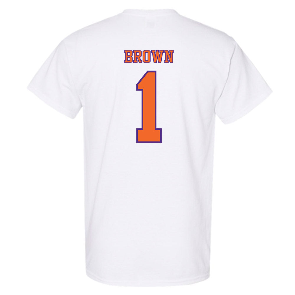 Clemson - NCAA Football : Max Brown - Replica Shersey T-Shirt-1