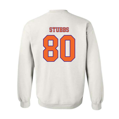 Clemson - NCAA Football : Luke Stubbs - Replica Shersey Crewneck Sweatshirt-1