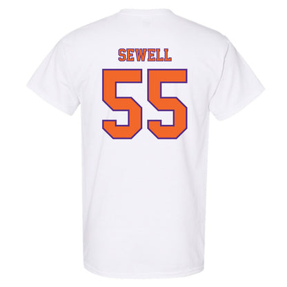 Clemson - NCAA Football : Harris Sewell - Replica Shersey T-Shirt-1
