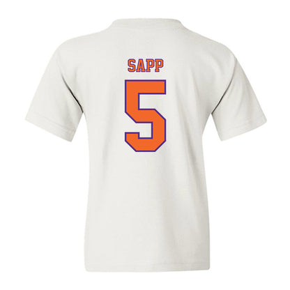 Clemson - NCAA Football : Josh Sapp - Replica Shersey Youth T-Shirt-1