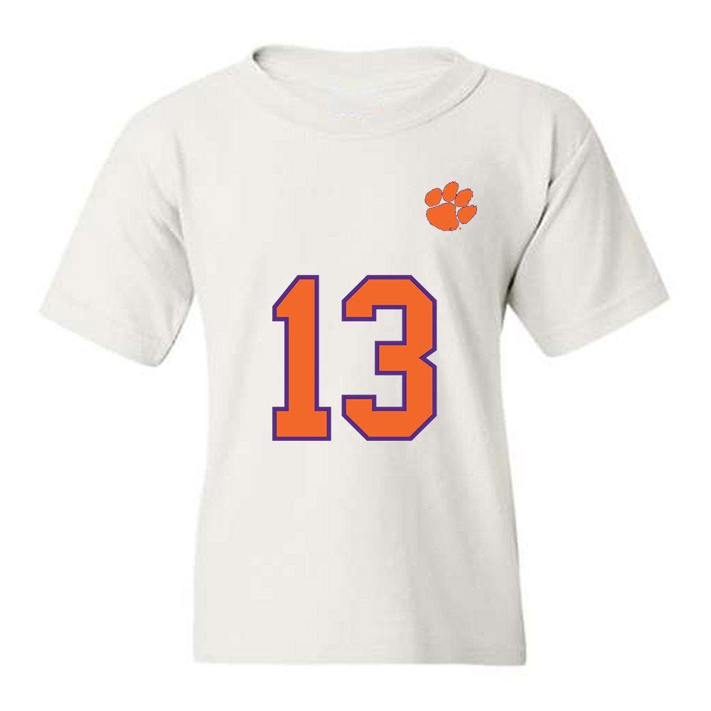 Clemson - NCAA Football : Parker Fulghum - Replica Shersey Youth T-Shirt-0