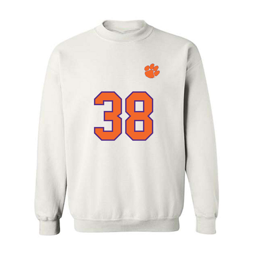 Clemson - NCAA Football : Robert Gunn III - Replica Shersey Crewneck Sweatshirt-0