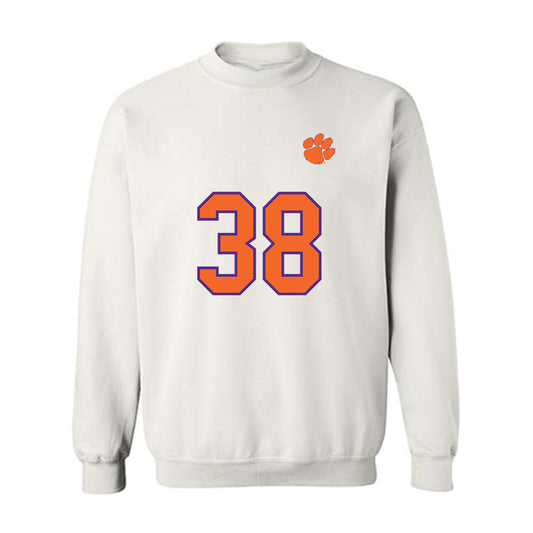 Clemson - NCAA Football : Robert Gunn III - Replica Shersey Crewneck Sweatshirt-0
