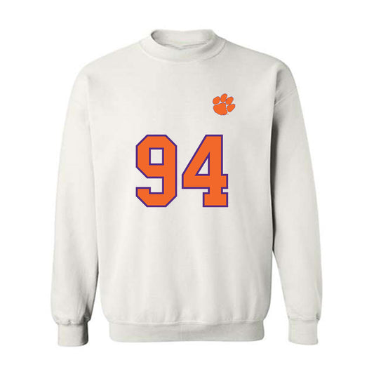 Clemson - NCAA Football : Chapman Pendergrass - Replica Shersey Crewneck Sweatshirt-0