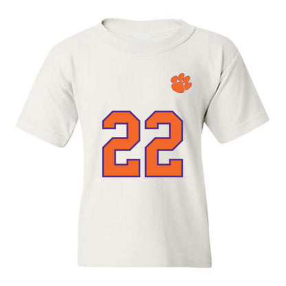 Clemson - NCAA Football : Dee Crayton - Replica Shersey Youth T-Shirt-0